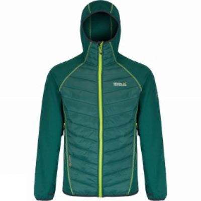 Regatta Mens Andreson II Hybrd Jacket Hunter Green / Hunter Green